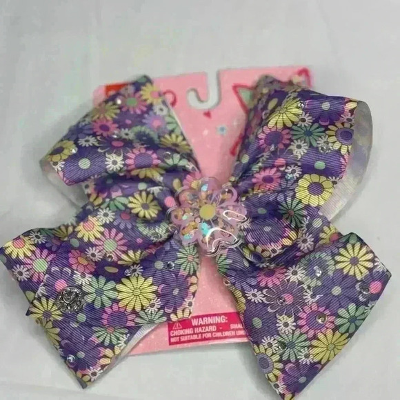 Nickelodeon Jojo Siwa Flower Stones Multicolor Bow Hairbow - Picture 1 of 6